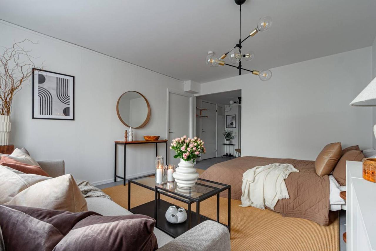 Simple Studio In Trendy Soedermalm - Construction Work Stockholm Exterior photo